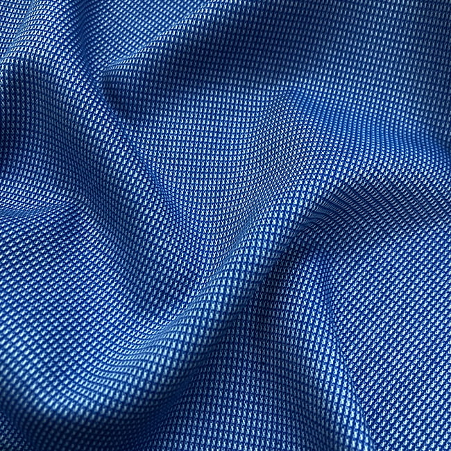 Tecido Camisaria Tricoline Fio 60 - Alexandria 289 Maquinetado - Royal - 100% Algodão - Milfios Tecidos