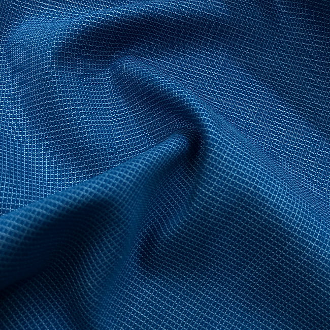 Tecido Camisaria Tricoline Fio 60 - Alexandria 290 Xadrez P - Azul Piscina - 100% Algodão - Milfios Tecidos