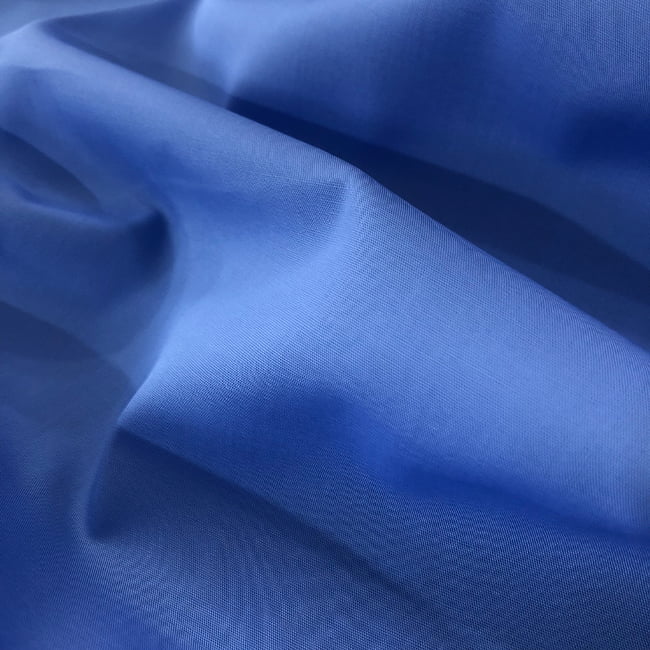 Tecido Camisaria Tricoline Fio 60 - Cairo 30 - Azul Itália - 100% Algodão - Milfios Tecidos