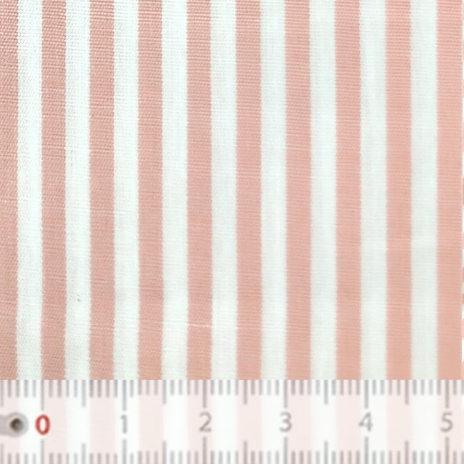 Tecido Tricoline Fio 40 - FT Listra  M - Blush - 100% Algodão - Milfios Tecidos
