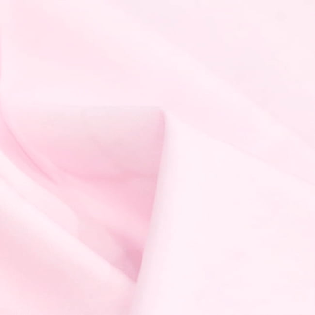 Tecido Camisaria Tricoline Fio 80 - New Luxor 41 Rosa Bebê Acetinado - 100% Algodão Egípcio - Milfios Tecidos
