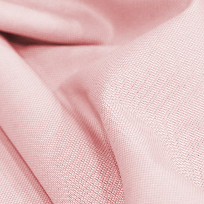 Tecido Camisaria Tricoline Fio 50 - Bis 03 - Liso - Rosa - 100% Algodão - Milfios Tecidos