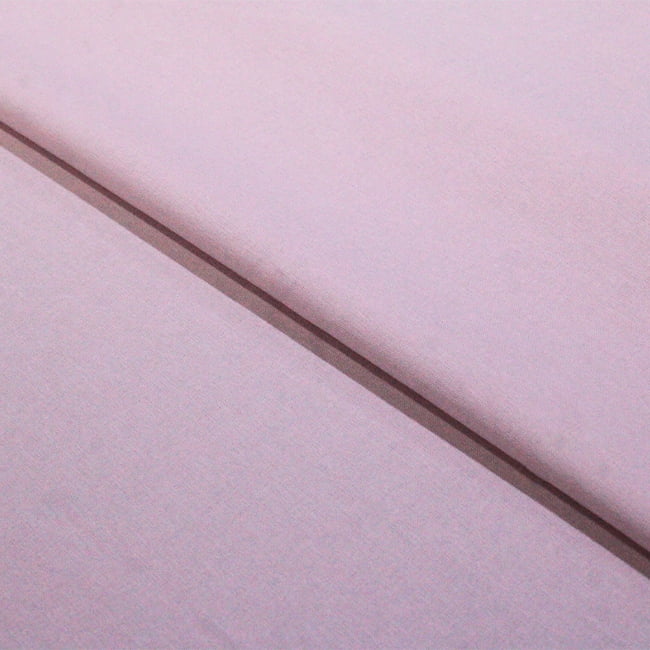 Tecido Tricoline Fio 40 Oxford 09 - Rosa - 100% Algodão - Milfios Tecidos