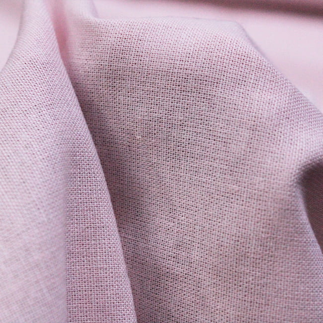 Tecido Tricoline Fio 40 Oxford 09 - Rosa - 100% Algodão - Milfios Tecidos