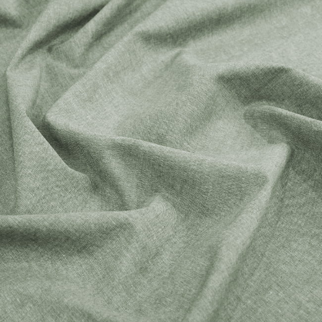 Tecido Tricoline Fio 40 Oxford 17 - Verde Grafite - 100% Algodão - Milfios Tecidos