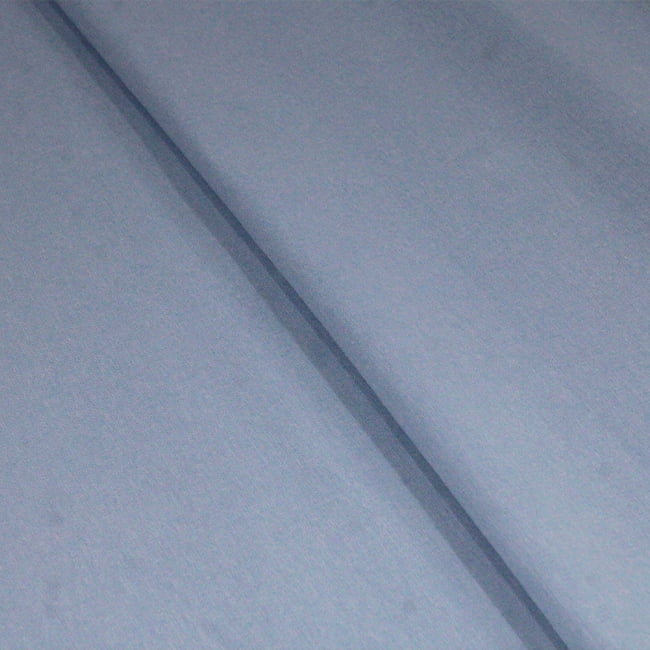 Tecido Tricoline Fio 40 Oxford 20 - Azul Claro - 100% Algodão - Milfios Tecidos