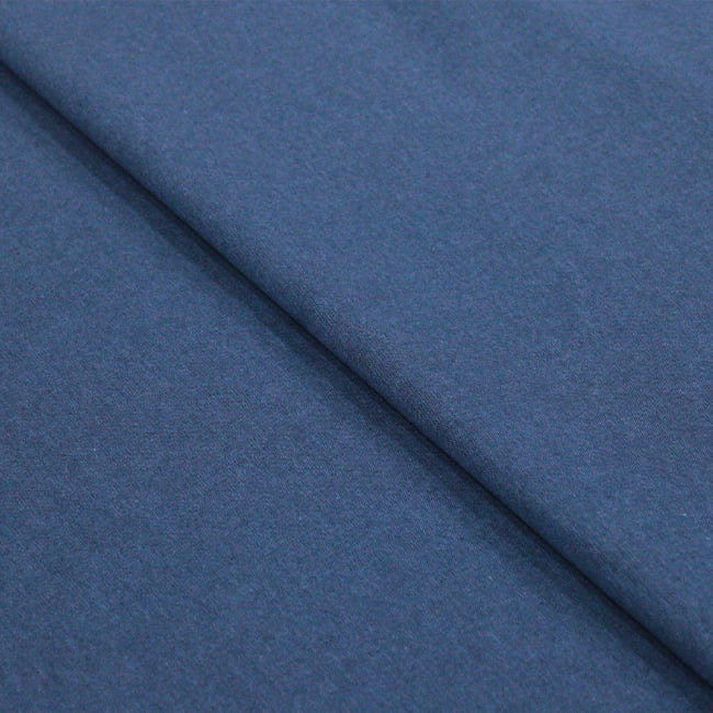 Tecido Tricoline Fio 40 Oxford 22 - Marinho - 100% Algodão - Milfios Tecidos