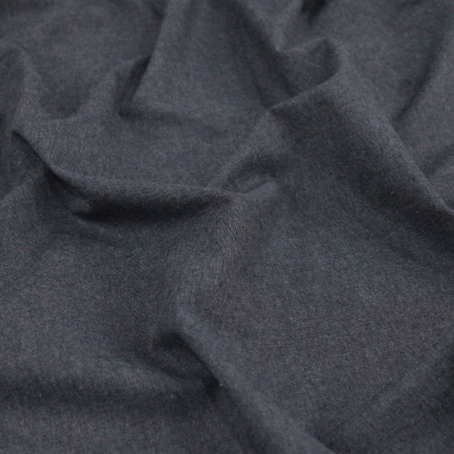 Tecido Tricoline Fio 40 Oxford 26 - Preto - 100% Algodão - Milfios Tecidos