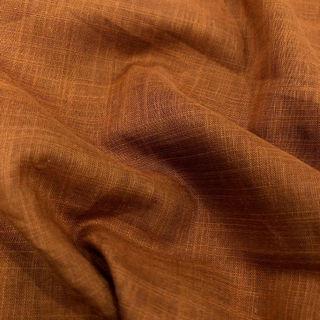 Tecido Cambraia de Algodão 12 - Chocolate - Trama de Linho - 100% Algodão - Milfios Tecidos