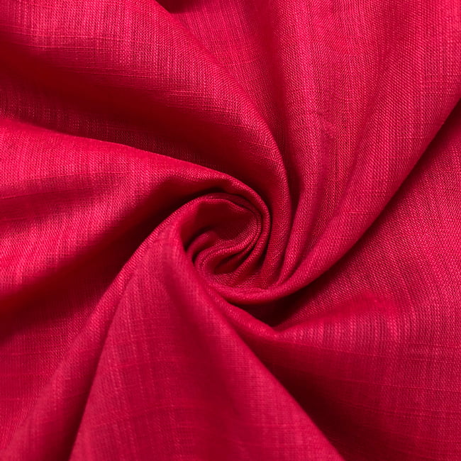 Tecido Cambraia de Algodão 16 - Vermelho - Trama de Linho - 100% Algodão - Milfios Tecidos