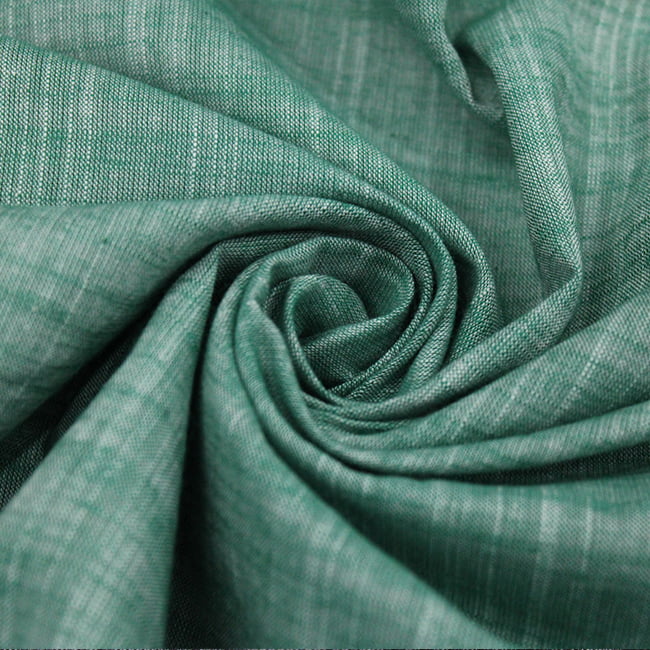 Tecido Cambraia de Algodão - Biarritz 12 - Verde - 100% Algodão - Milfios Tecidos