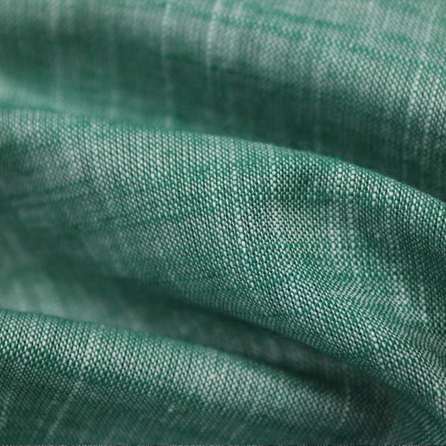 Tecido Cambraia de Algodão - Biarritz 12 - Verde - 100% Algodão - Milfios Tecidos