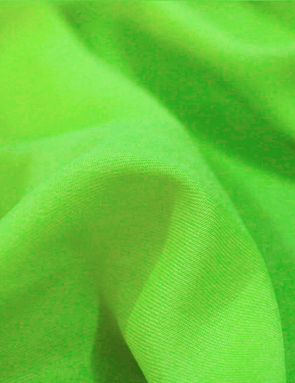 Detalhe do Tecido Viscose Lisa Sarjada Premium - Hortelã - 100% Viscose - Largura 1,45m - MILFIOS Tecidos