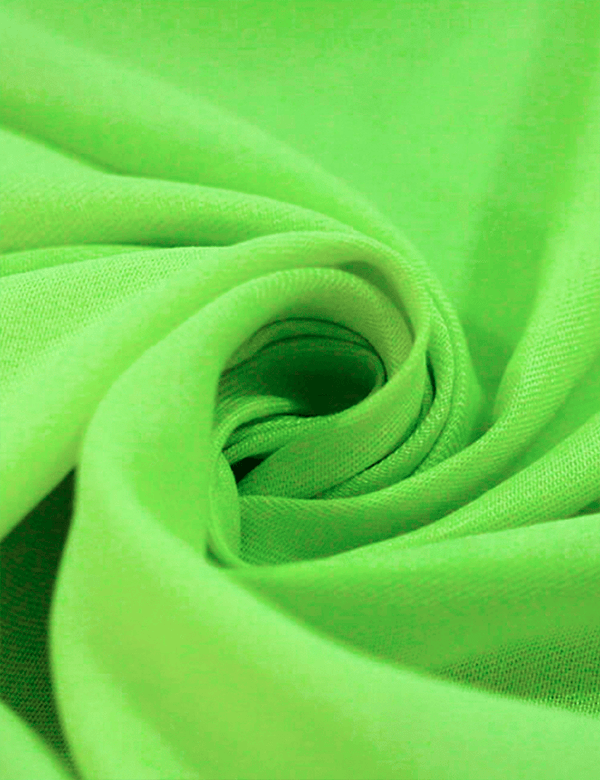 Tecido Viscose Lisa Sarjada Premium - Hortelã - 100% Viscose - Largura 1,45m - MILFIOS Tecidos
