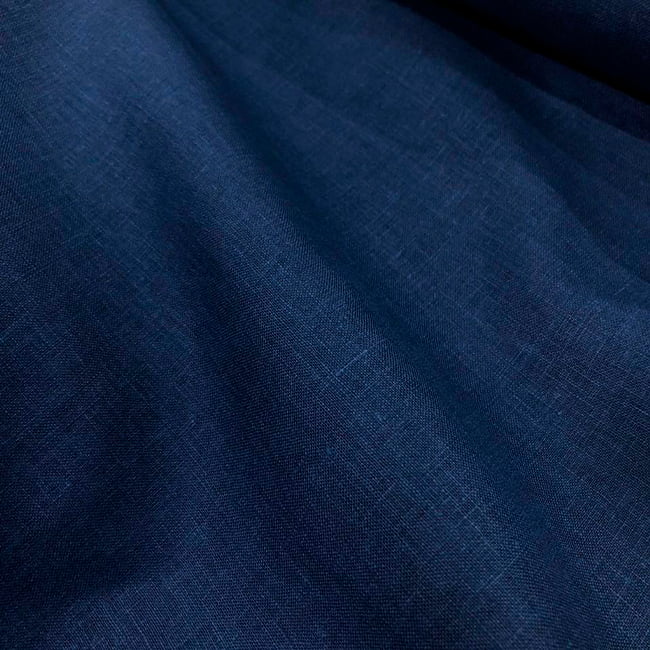 Tecido Cambraia de Linho Puro 63 - Marítimo - 100% Linho 150g - Milfios Tecidos